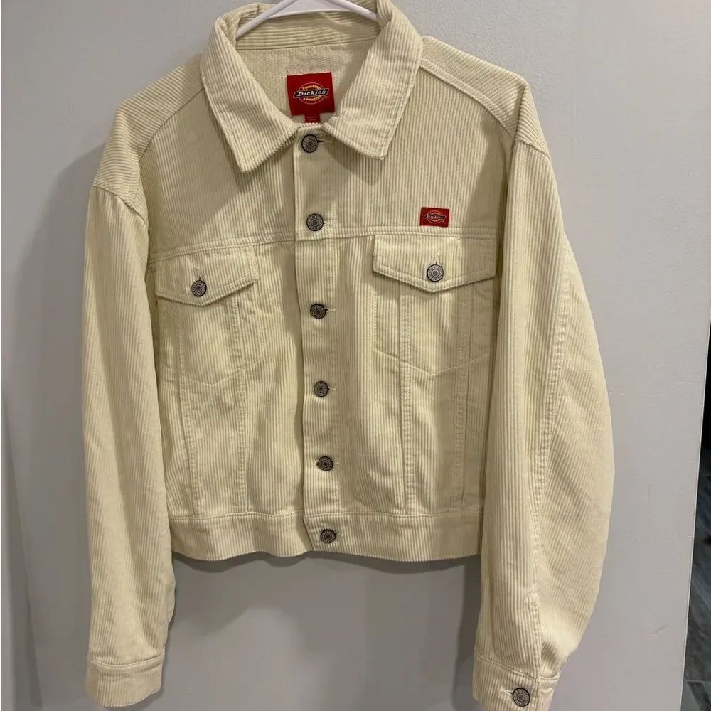 Dickies Off-White Corduroy Jacket